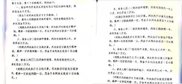 河北廢水偷排案一審宣判：12人獲刑，1人羈押中身亡，企業破敗-