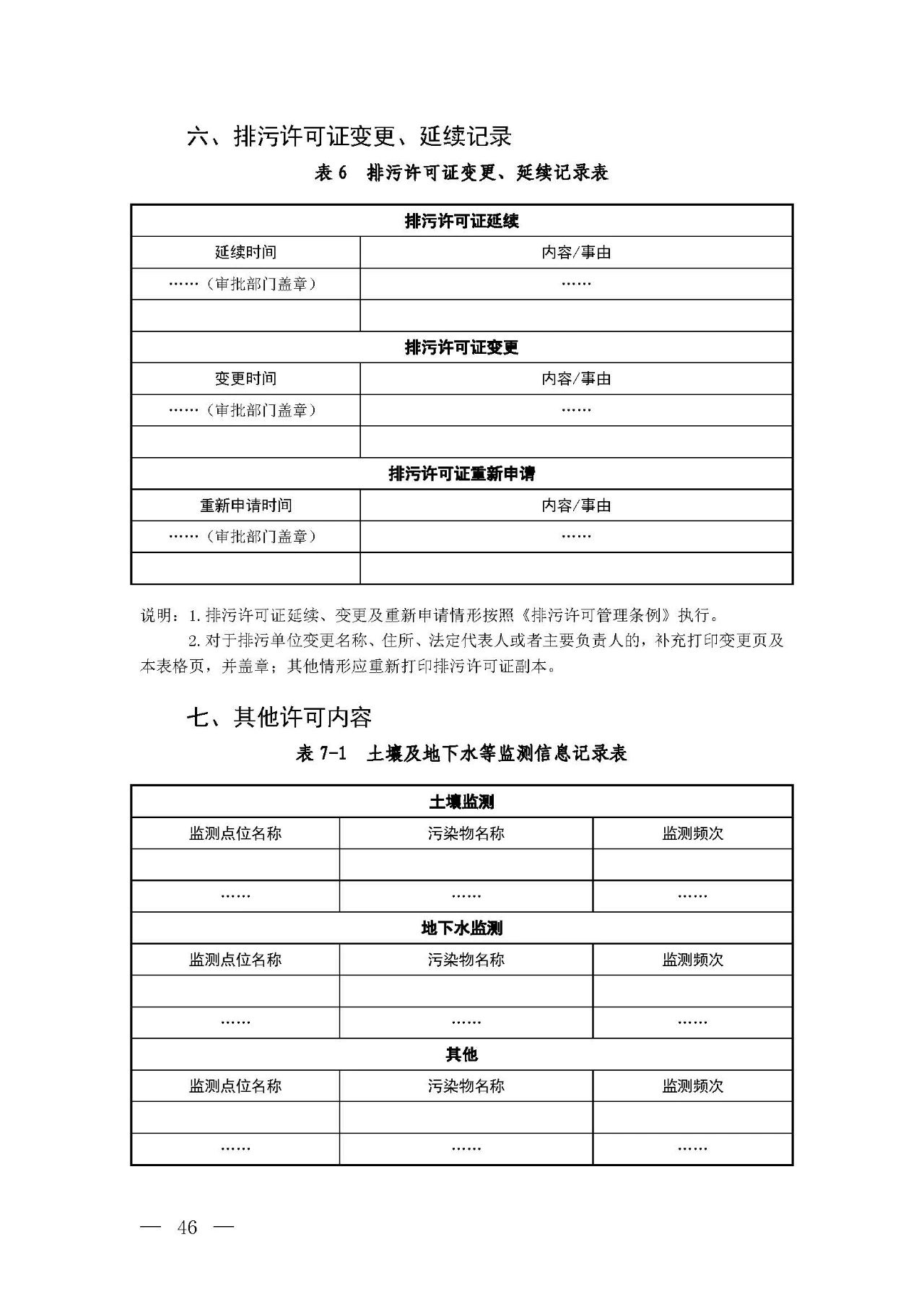 新舊對比!環(huán)境部發(fā)新版《排污許可證(副本)格式》- 新舊對比!環(huán)境部發(fā)新版《排污許可證(副本)格式》-